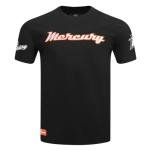 Pro Standard Mens WNBA Phoenix Mercury Classic Chenille Short Sleeve Tee Black S