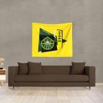 NORTHWEST Seattle Storm WNBA Funky Fresh Printed Wall Hanging 34 x 40 inches