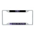 Desert Cactus Golden State Valkyries License Plate Frame WNBA Car Tag Holder for Front or Back of Car Sigma (Up Close Frame)