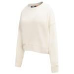 Pro Standard WOMENS WNBA SEATTLE STORM NEUTRAL CREWNECK SWEATSHIRT EGGSHELL M