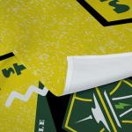 NORTHWEST Seattle Storm WNBA Funky Fresh Printed Wall Hanging 34 x 40 inches