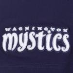 Pro Standard Mens WNBA Washington Mystics Classic Chenille Short Sleeve Tee Midnight Navy XL