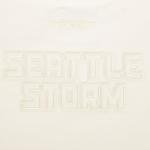 Pro Standard WOMENS WNBA SEATTLE STORM NEUTRAL CREWNECK SWEATSHIRT EGGSHELL M