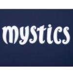 Pro Standard Mens WNBA Washington Mystics Classic Chenille Short Sleeve Tee Midnight Navy XL