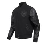 Pro Standard MENS WNBA CONNECTICUT SUN CLASSIC 3BK VARSITY JACKET JET BLACK M