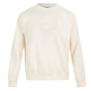 Pro Standard MENS WNBA WASHINGTON MYSTICS NEUTRAL CREWNECK SWEATSHIRT EGGSHELL M