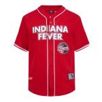 Pro Standard Mens WNBA Indiana Fever Mesh Button Down Mesh Top Red M