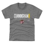 500 LEVEL Sophie Cunningham Indiana Fever Youth Shirt - Sophie Cunningham Indiana Fever Elite WHT (Tri Gray, 14-16Y X-Large)