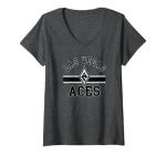 Womens WNBA Las Vegas Aces Downtown V-Neck T-Shirt