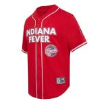 Pro Standard Mens WNBA Indiana Fever Mesh Button Down Mesh Top Red M