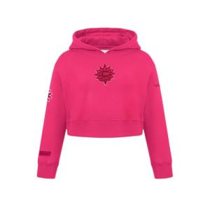 Pro Standard BIG GIRLS WNBA CONNECTICUT SUN CLASSIC TRIPLE PINK PULL OVER HOODIE BEETROOT PURPLE M