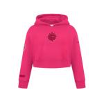 Pro Standard BIG GIRLS WNBA CONNECTICUT SUN CLASSIC TRIPLE PINK PULL OVER HOODIE BEETROOT PURPLE M