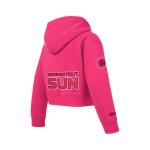 Pro Standard BIG GIRLS WNBA CONNECTICUT SUN CLASSIC TRIPLE PINK PULL OVER HOODIE BEETROOT PURPLE M