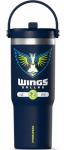 Hydrapeak x WNBA Officially Licensed Dallas Wings 32 oz Nomad Tumbler with Handle and Straw Lid, Leakproof Stainless Steel Water Bottle