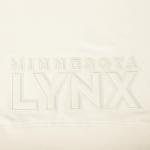 Pro Standard WOMENS WNBA MINNESOTA LYNX NEUTRAL CROPPED PULLOVER HOODIE EGGSHELL L