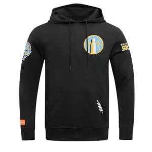 Pro Standard MENS WNBA CHICAGO SKY CLASSIC CHENILLE PULL OVER HOODIE BLACK L
