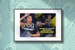 Vincit Veritas Angel Reese Motivational Poster Quote Inspirational Quotes Classroom Posters Books Documentary Basketball Pro Legend Merch WNBA Chicago Sky's Jersey Apparel Star Athlete Autograph P151