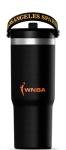 Hydrapeak x WNBA Officially Licensed Los Angeles Sparks 32 oz Nomad Tumbler with Handle and Straw Lid, Leakproof Stainless Steel Water Bottle