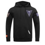 Pro Standard MENS WNBA Golden State Valkyries CLASSIC CHENILLE PULL OVER HOODIE BLACK L
