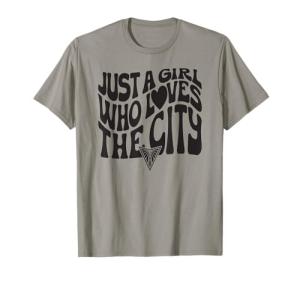 WNBA Just A Girl Who Loves The City Golden State Valkyries T-Shirt