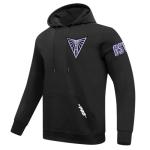 Pro Standard MENS WNBA Golden State Valkyries CLASSIC CHENILLE PULL OVER HOODIE BLACK L