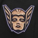 Pro Standard MENS WNBA Golden State Valkyries CLASSIC CHENILLE PULL OVER HOODIE BLACK L