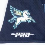 Pro Standard Mens WNBA Dallas Wings Mesh Button Down Mesh Top Midnight Navy M