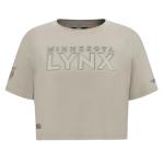 Pro Standard Womens WNBA Minnesota Lynx Neutral Short Sleeve Boxy Tee Taupe M