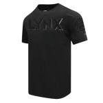 Pro Standard Mens WNBA Minnesota Lynx Classic 3BK S/S TEE Black 2XL