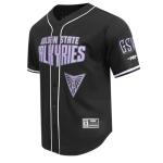 Pro Standard Mens WNBA Golden State Valkyries Mesh Button Down Mesh Top Black XL