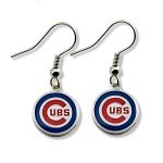MLB Chicago Cubs Logo Dangler Earrings