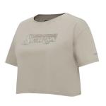 Pro Standard Womens WNBA Los Angeles Sparks Neutral Short Sleeve Boxy Tee Taupe XL