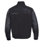 Pro Standard MENS WNBA LAS VEGAS ACES CLASSIC 3BK VARSITY JACKET JET BLACK L