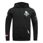 Pro Standard MENS WNBA NEW YORK LIBERTY CLASSIC CHENILLE PULL OVER HOODIE BLACK 2XL
