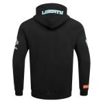 Pro Standard MENS WNBA NEW YORK LIBERTY CLASSIC CHENILLE PULL OVER HOODIE BLACK 2XL