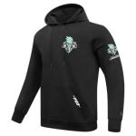 Pro Standard MENS WNBA NEW YORK LIBERTY CLASSIC CHENILLE PULL OVER HOODIE BLACK 2XL