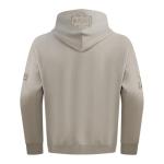 Pro Standard MENS WNBA WASHINGTON MYSTICS NEUTRAL PULL OVER HOODIE TAUPE 3XL