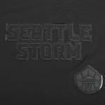 Pro Standard Womens WNBA Seattle Storm Classic 3BK S/S Slim TEE Black M
