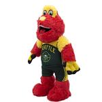 Bleacher Creatures Seattle Storm Doppler 10" Mascot Plush Figure - A Mascot for Play or Display