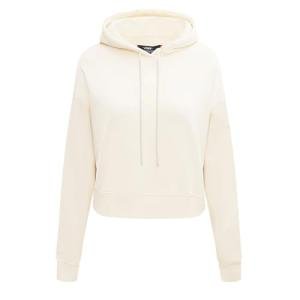 Pro Standard WOMENS WNBA SEATTLE STORM NEUTRAL CROPPED PULLOVER HOODIE EGGSHELL S