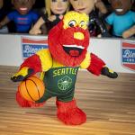 Bleacher Creatures Seattle Storm Doppler 10" Mascot Plush Figure - A Mascot for Play or Display