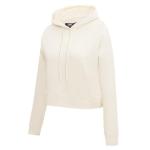 Pro Standard WOMENS WNBA SEATTLE STORM NEUTRAL CROPPED PULLOVER HOODIE EGGSHELL S