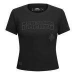 Pro Standard Womens WNBA New York Liberty Classic 3BK S/S Slim TEE Black S