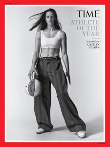 TIME Magazine 2024 Athlete of the Year - Caitlin Clark: Female Icon, WNBA Indiana Fever Rookie Of The Year, University Of Iowa NCAA All Time Scoring Record + NIL Sponsorship from Nike, Buick & More!