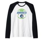WNBA Minnesota Lynx The Rock Raglan Baseball Tee