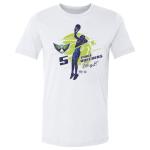 500 LEVEL Paige Bueckers Dallas Wings Shirt - Paige Bueckers Dallas Wings Silhouette (White, Small)