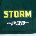 Pro Standard Mens WNBA Seattle Storm Mesh Button Down Mesh Top Forest Green XL