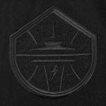 Pro Standard MENS WNBA SEATTLE STORM CLASSIC 3BK VARSITY JACKET JET BLACK 2XL