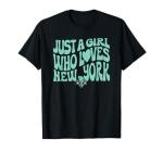 WNBA Just A Girl Who Loves New York Liberty T-Shirt