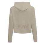 Pro Standard Womens WNBA Dallas Wings Neutral Cropped Pullover Hoodie Taupe M
